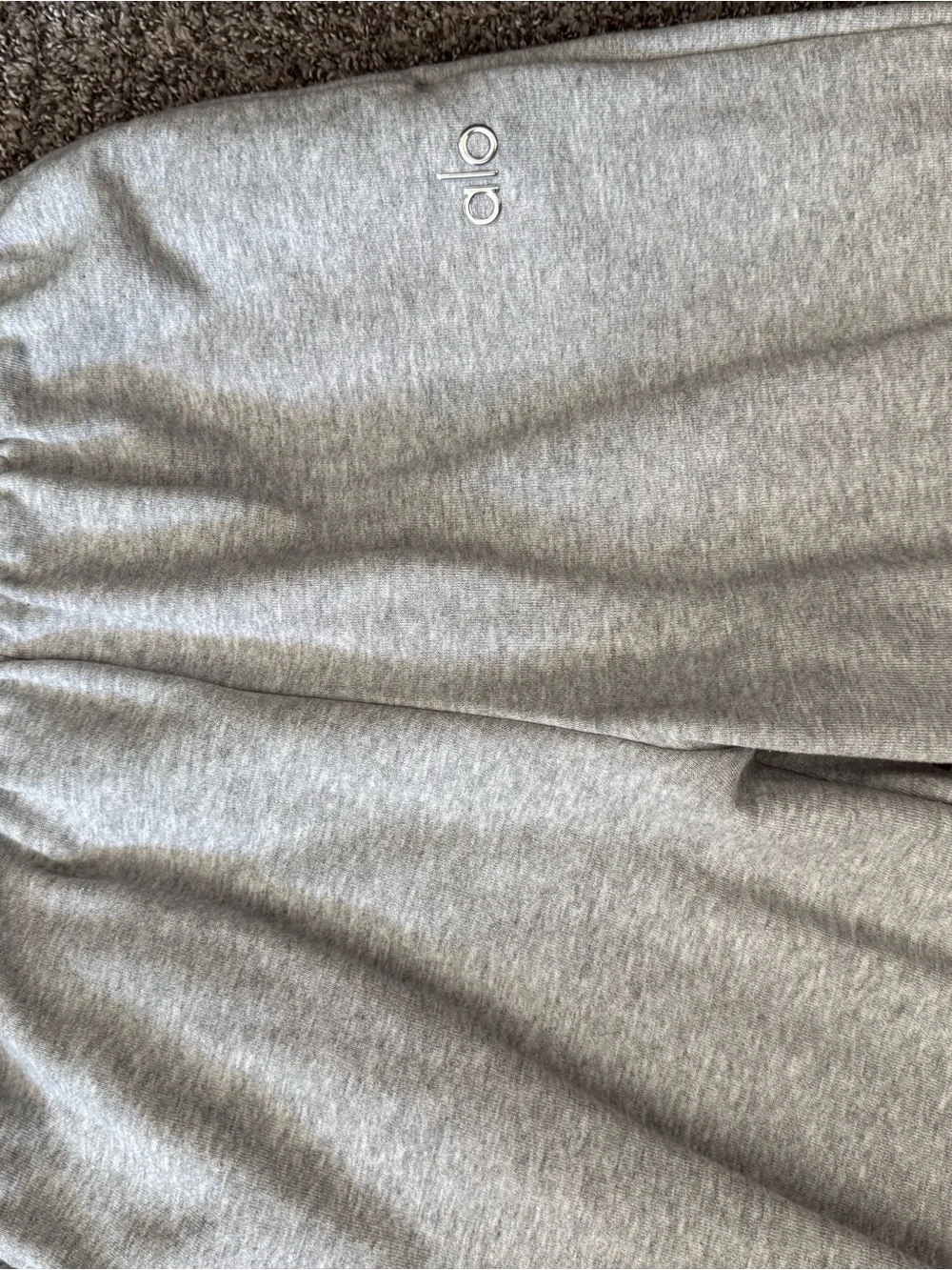 ALO Yoga Gray Hoodie & Jogger Pajama Set